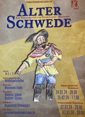 Plakat Alter Schwede